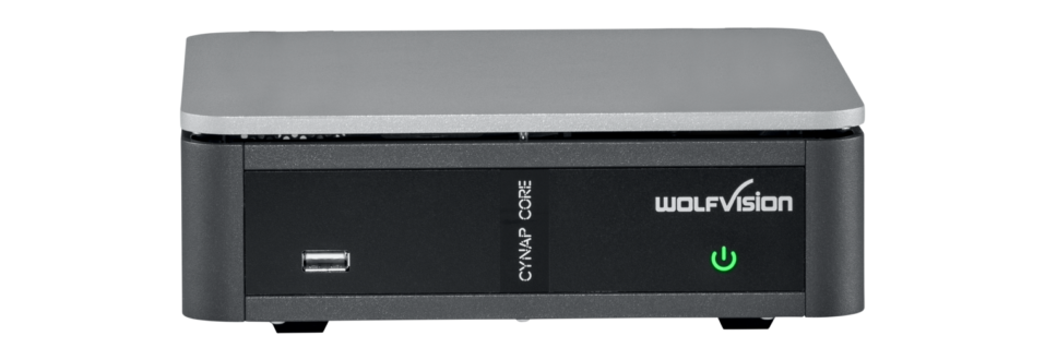 WolfVision Cynap Core front