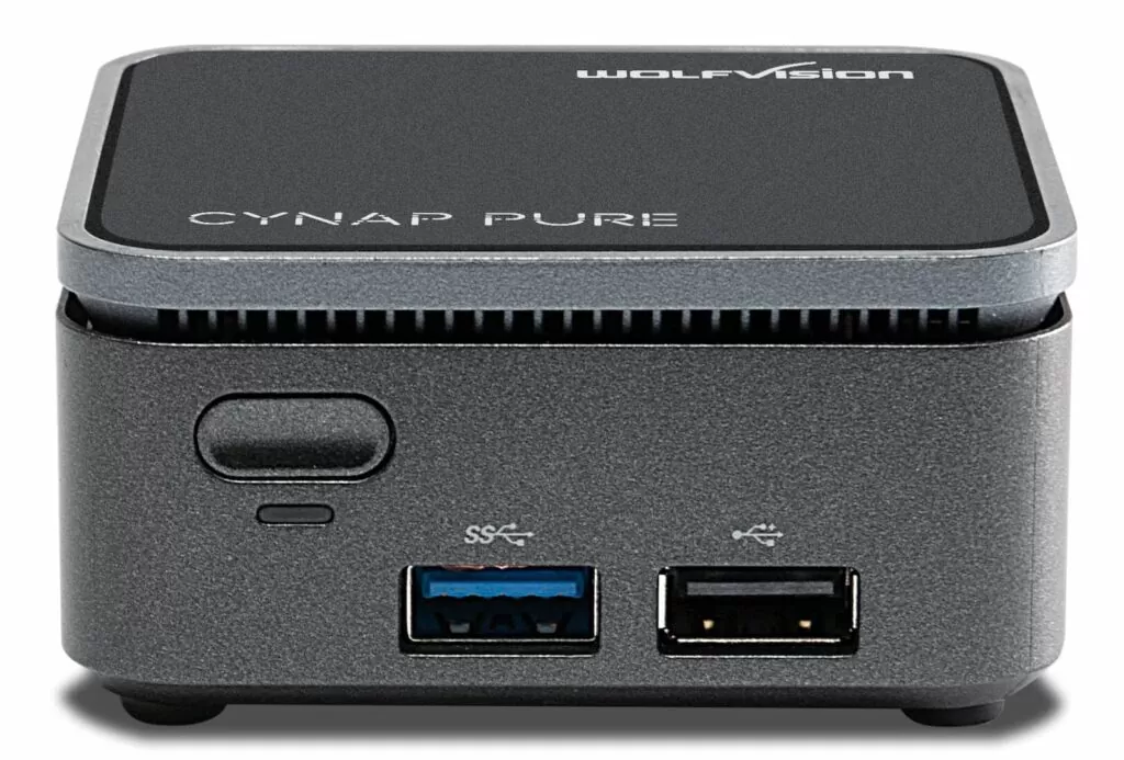 cynap-pure-mini_front WolfVision Cynap front